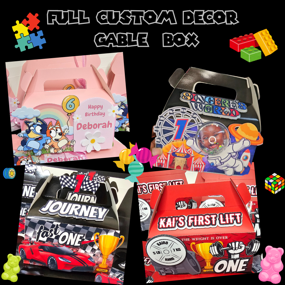 Full Custom Decor Gable Box